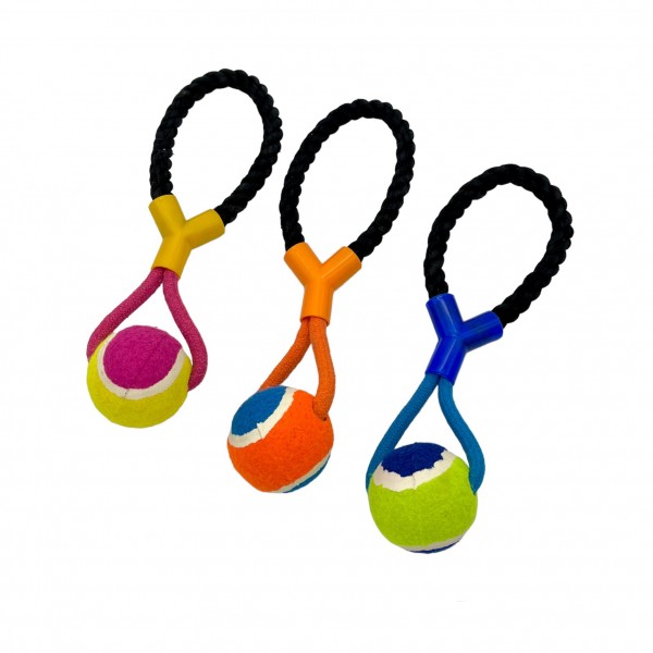 ΠΑΙΧΝΙΔΙ ΣΚΥΛΟΥ ΜΕ ΛΑΒΗ ΣΧΟΙΝΙ ΜΕ ΜΠΑΛΑΚΙ ΣΕ 3 ΧΡΩΜΑΤΑ 30X8X6.25CM